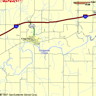 Chapman map