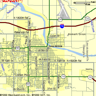 Lawrence map