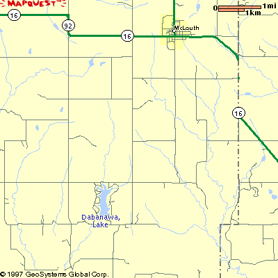 McLouth map