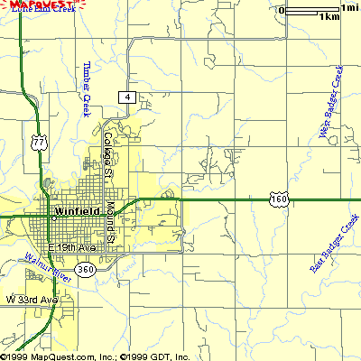 Winfield map